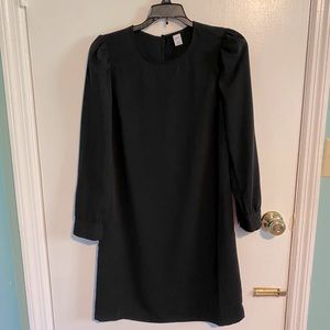 Black long sleeve dress.